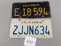 California License Plates