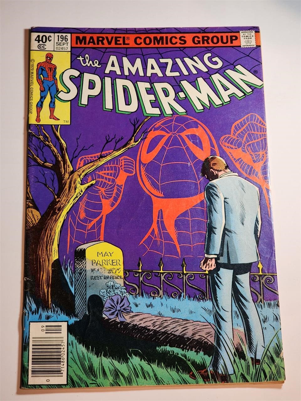 MARVEL COMICS AMAZING SPIDERMAN #196 BRONZE AGE