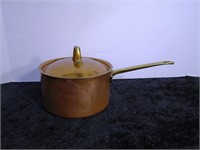 Copper Saucepan 7" Diameter