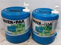 2 - Water Pak 5 US Gallon  Jugs