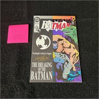 Batman 497 Key Issue Signed by Kelley Jones
