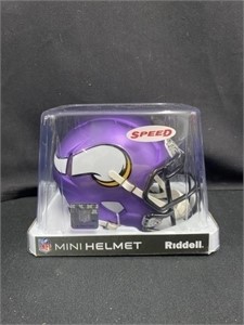 NFL Riddell Mini Helmet, Speed, Minnesota Vikings