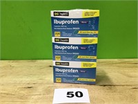 Ibuprofen Minis Liquid Capsules lot of 3