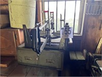 Miter Saw & File Cabinet(Front porch)