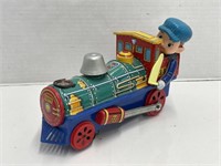Tin Train - Battery Operated - Made in Japan