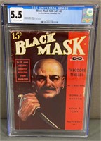 CGC 5.5 Black Mask #238 Vol.21 #8 1938 Pulp