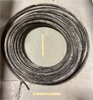 Large roll of 1 in plastic pipe - Unknown Length