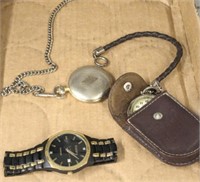 WATCHES, POCKET WATCHES ASSORTED