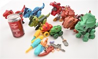 Lot de jouets dinosaures Stem à assembler