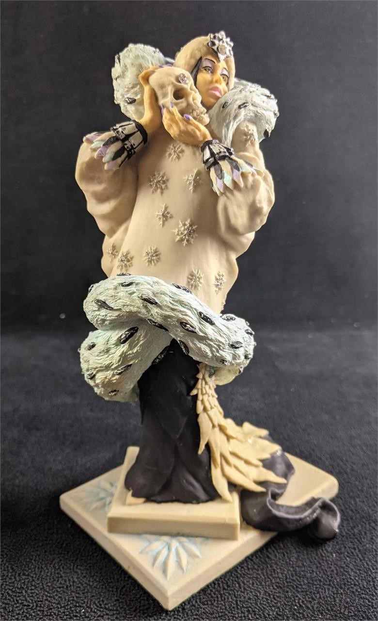 Enchantica Winter Witch Figurine with COA