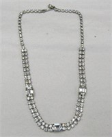 Costume Necklace with Stones