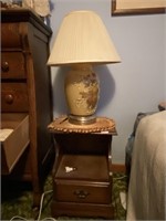 Lamp and night stand