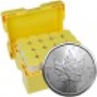 500 x 1 oz Silver Canadian Maple Leaf Coin  (Seale
