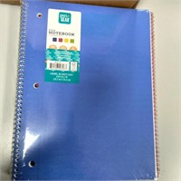 20 pack Spiral Poly Notebooks - NEW   (R# 212)