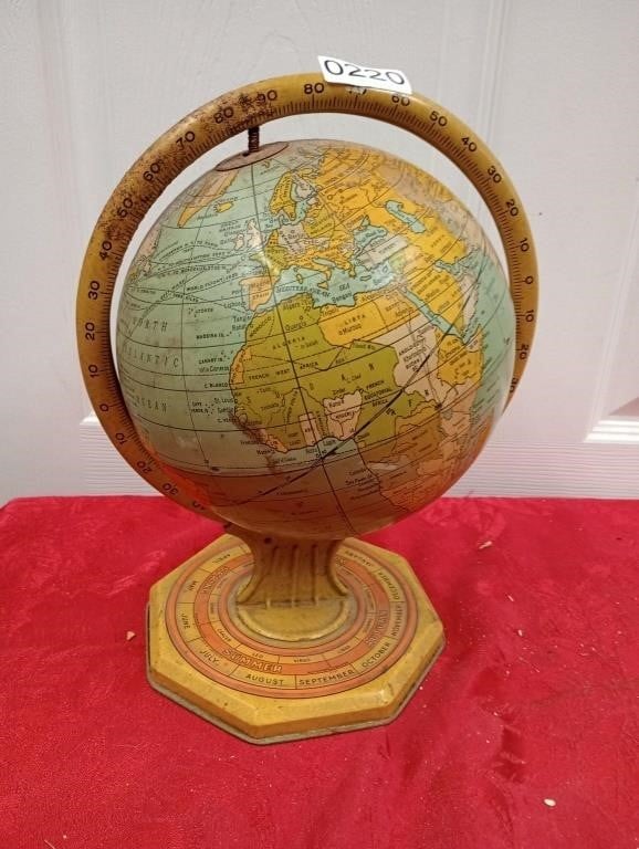tin globe