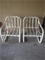 Vintage PVC Tubular Out Door Chairs