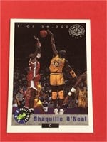 1992 Classic Shaquille O'Neal Rookie Insert SP