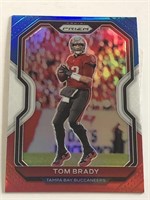 2020 Prizm Tom Brady Red White Blue SP