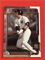 2015 Bowman Aaron Judge Rookie Card Yankees