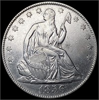 1856-O Seated Liberty Half Dollar CHOICE AU