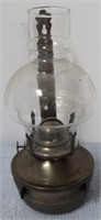 Vintage Oil Lamp - 11" tall