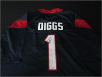 Stefon Diggs signed football jersey COA