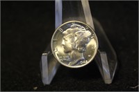 1942 Uncirculated Mercury Silver Dime