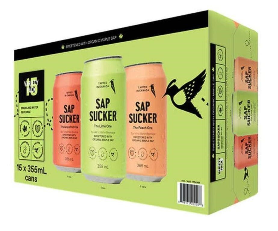 15-Pk Sapsucker Variety Pack, 355ml