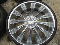 Borghini 28" rims with tires