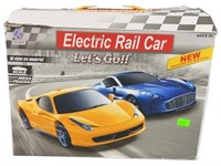 Katrain Electric Rail Car Mega Tracks Slot Car Set