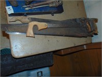 Large Lot of Hand Saws