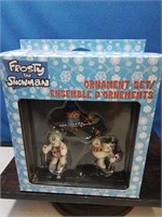 Fosty the snowman new ornament set