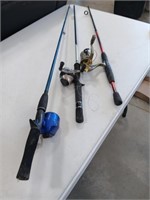 Rod and Reels 54 inch, 37 inch, 34 inch