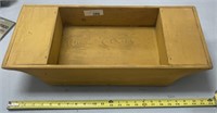 10" x 23" Wood Dry Sink