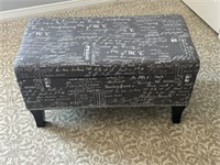 Linon Home Décor French Upholstered Storage Bench