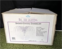 Bel Aire Shower Crystal Chandelier