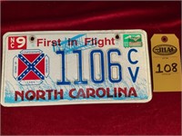 03 Sons Of Confederate Veterans License Plate