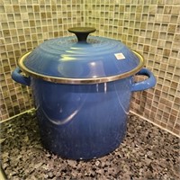 Le Creuset Blue Enamel On Steel Stock Pot