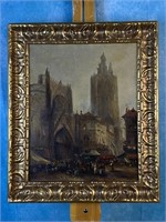 Jules Henri Vernon Fare (1851-1934) Oil on Canvas