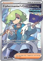 Ciphermaniac's Codebreaking 198/162 Full Art Pokem