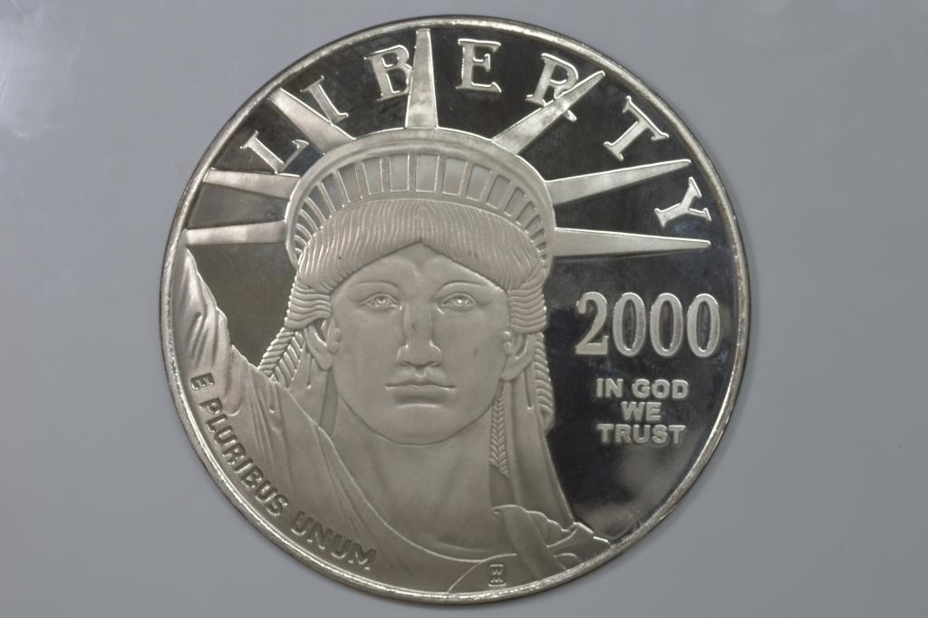 2000 Silver .999 Statue of Liberty 4ozt