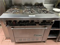 Garland 6 Burner Commercial Stove & Oven