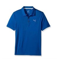 143 PUMA BLUE POLO - WOMEN' SIZE LARGE