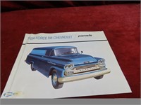 1958 Task force 58 Chevrolet panels brochure.