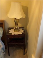 nightstand & light