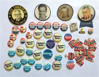 1960s Presidential Campaign Pins Nixon LBJ etc