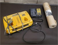Pair of Dewalt Battery Chargers & Roll Masking