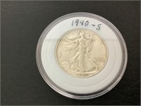 1940-S SILVER WALKING LIBERTY HALF DOLLAR