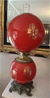 Vintage Fostoria Oil Lamp