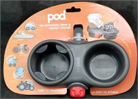 New The Pod Go Anywhere Drink & Gadget Holder